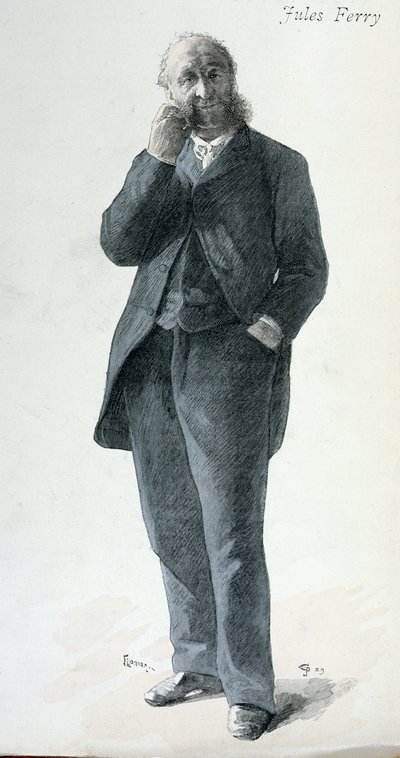 Jules Ferry (1832-93), illustration de couverture de 